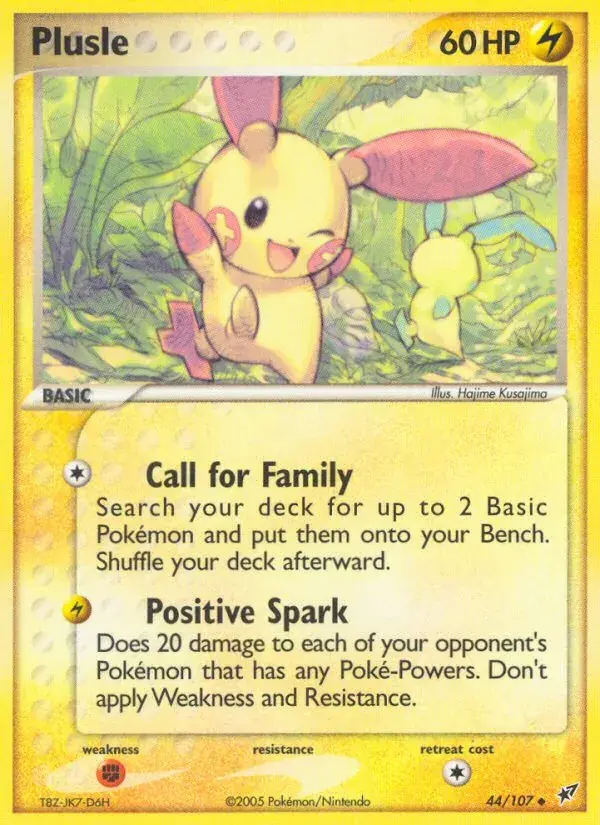 Plusle - 44/108 - Deoxys