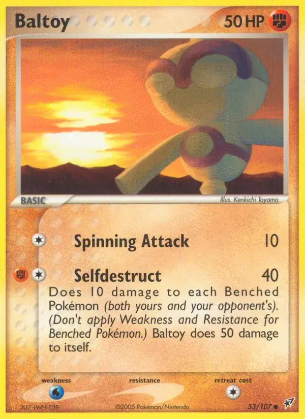 Baltoy - 53/108 - Deoxys