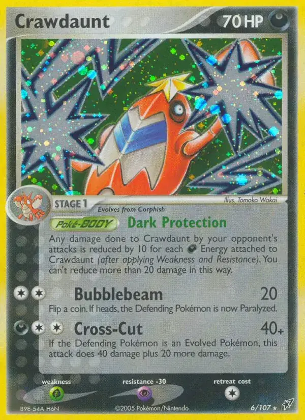Crawdaunt - 6/108 - Deoxys