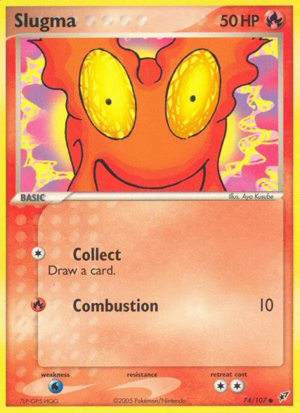 Slugma - 74/108 - Deoxys