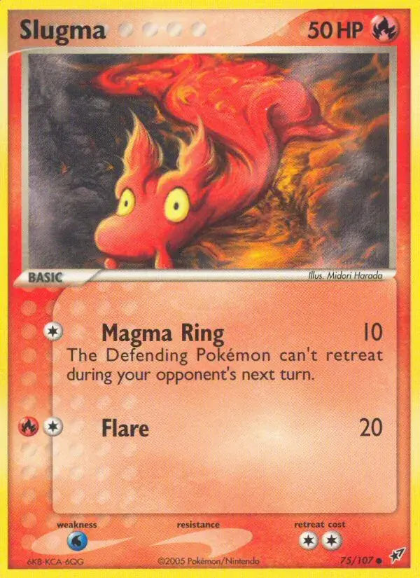 Slugma - 75/108 - Deoxys