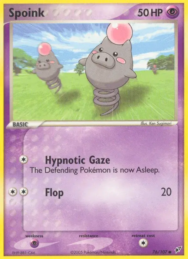 Spoink - 76/108 - Deoxys