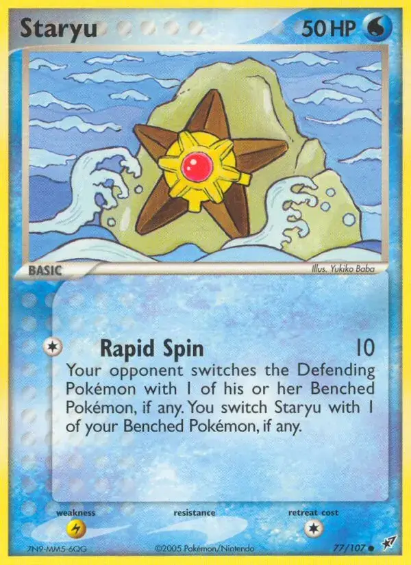 Staryu - 77/108 - Deoxys