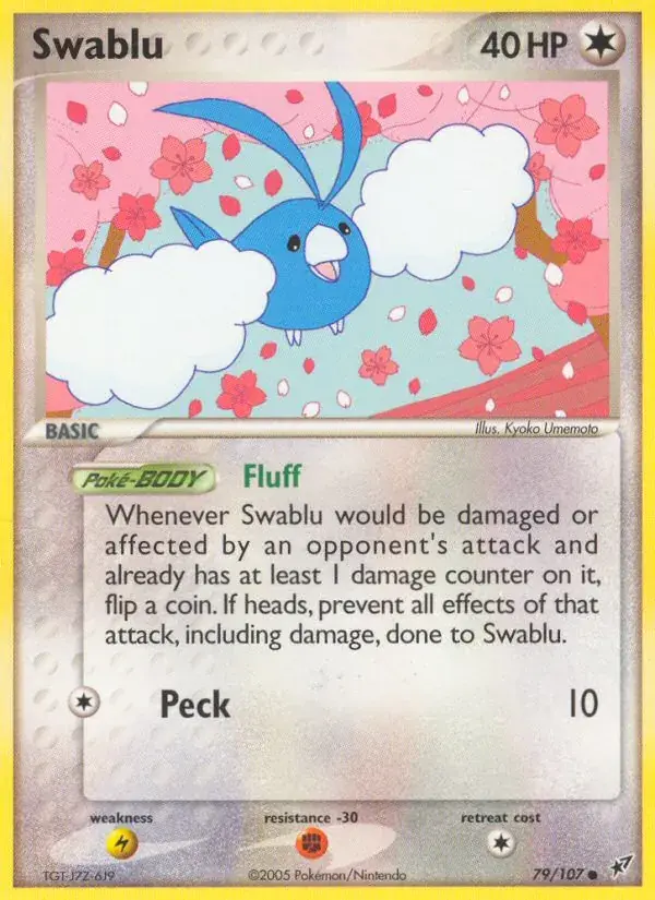Swablu - 79/108 - Deoxys