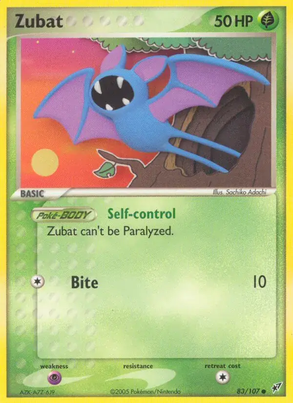 Zubat - 83/108 - Deoxys