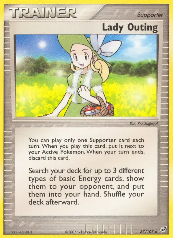 Lady Outing - 87/108 - Deoxys