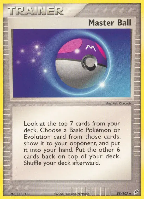Master Ball - 88/108 - Deoxys