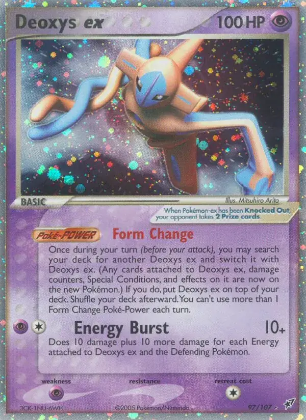 Deoxys ex - 97/108 - Deoxys