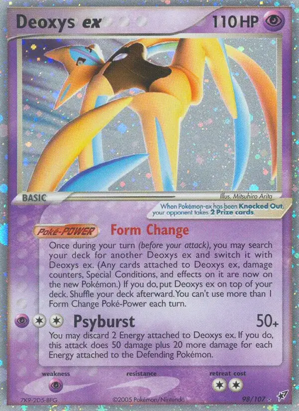 Deoxys ex - 98/108 - Deoxys