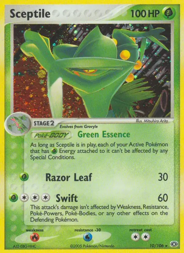 Sceptile - 10/107 - Emerald