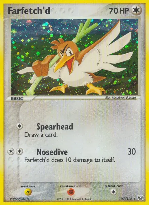 Farfetch'd - 107/107 - Emerald