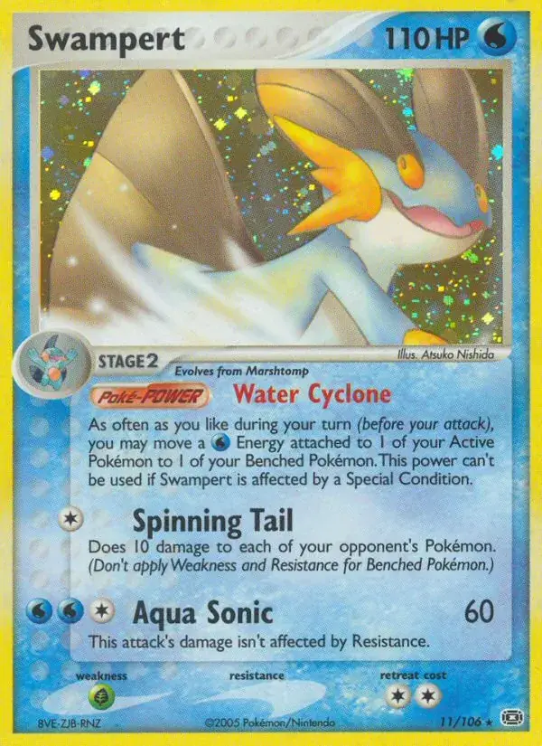 Swampert - 11/107 - Emerald