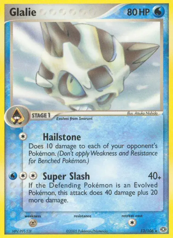 Glalie - 13/107 - Emerald