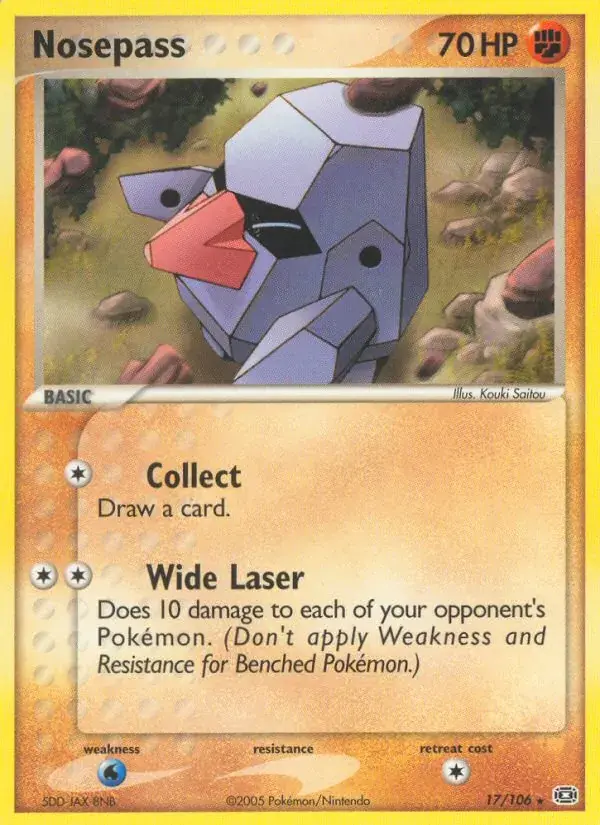 Nosepass - 17/107 - Emerald