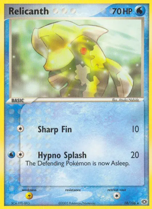 Relicanth - 18/107 - Emerald