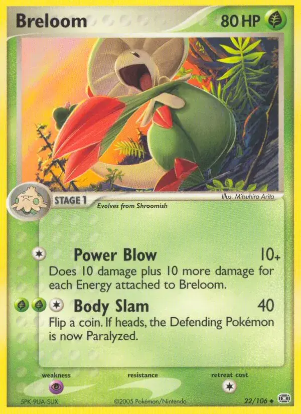 Breloom - 22/107 - Emerald