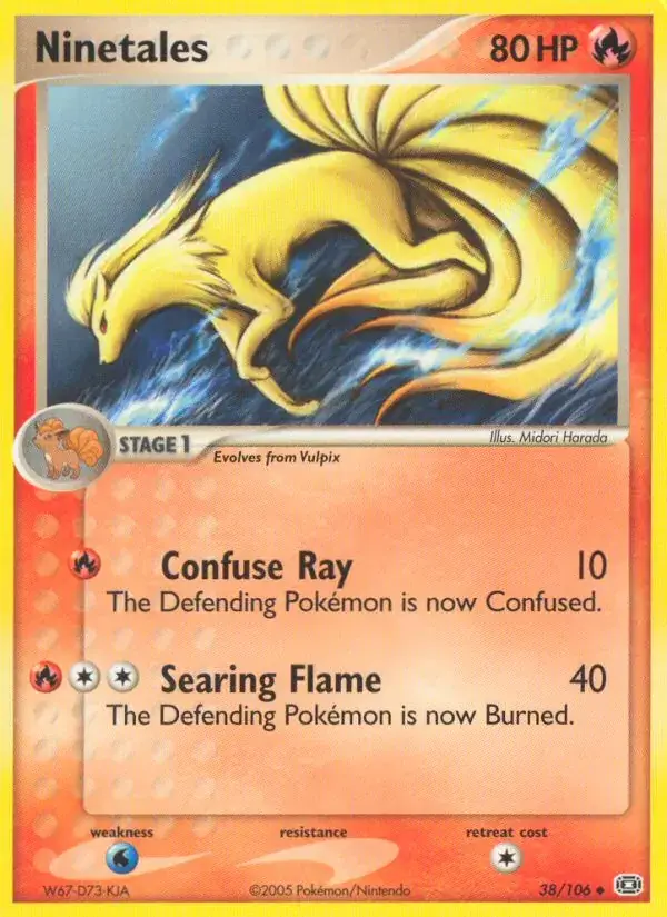 Ninetales - 38/107 - Emerald
