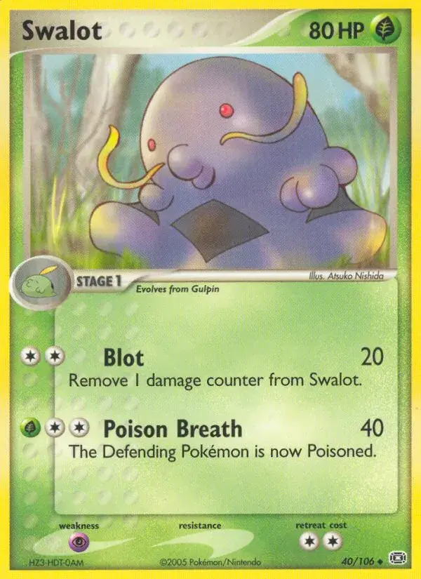 Swalot - 40/107 - Emerald