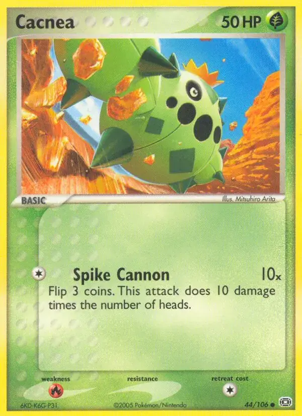 Cacnea - 44/107 - Emerald
