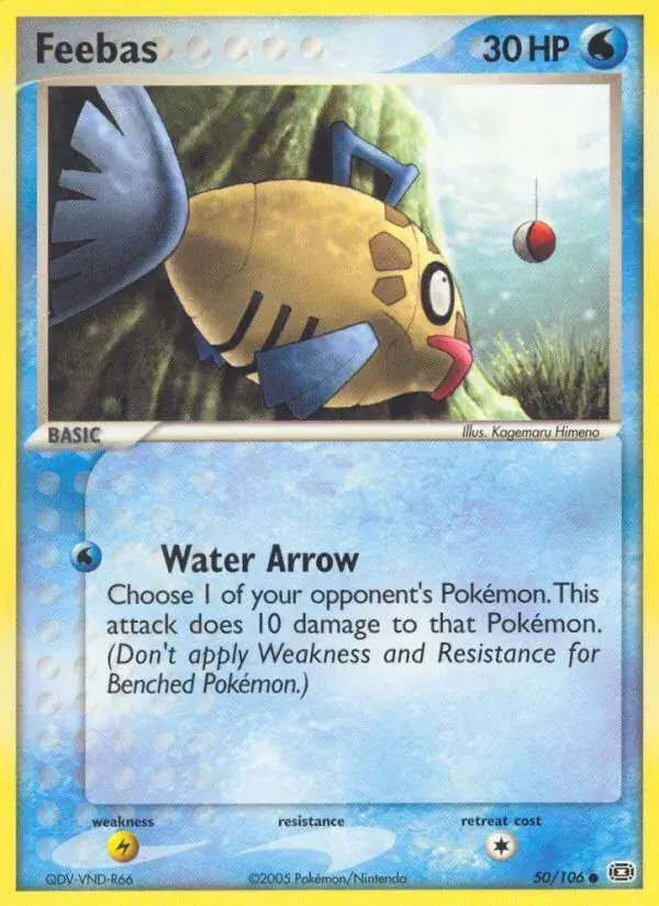 Feebas - 50/107 - Emerald