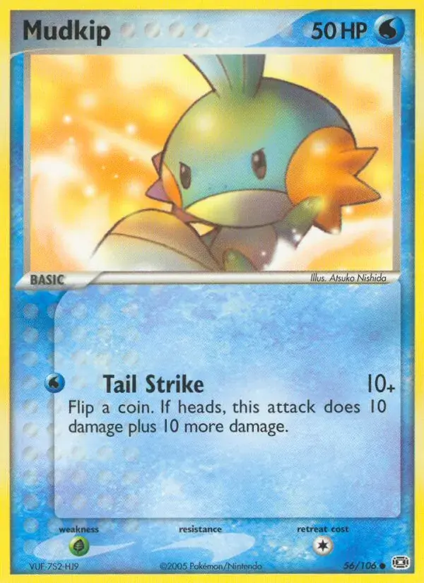 Mudkip - 56/107 - Emerald