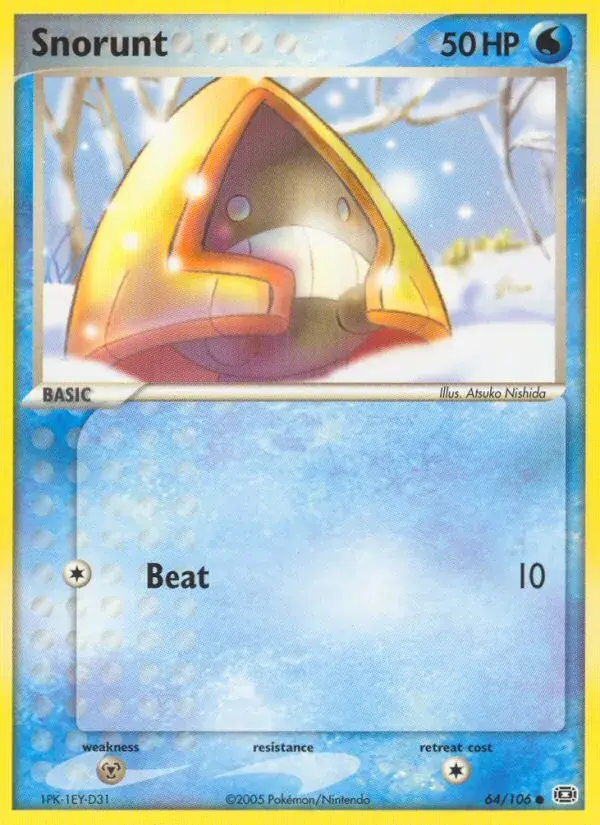 Snorunt - 64/107 - Emerald