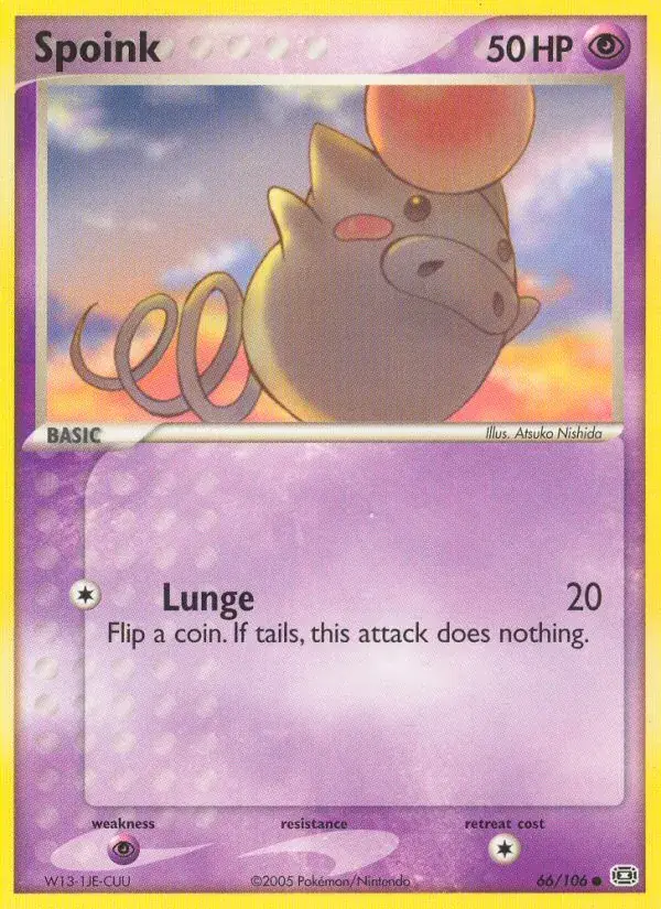 Spoink - 66/107 - Emerald