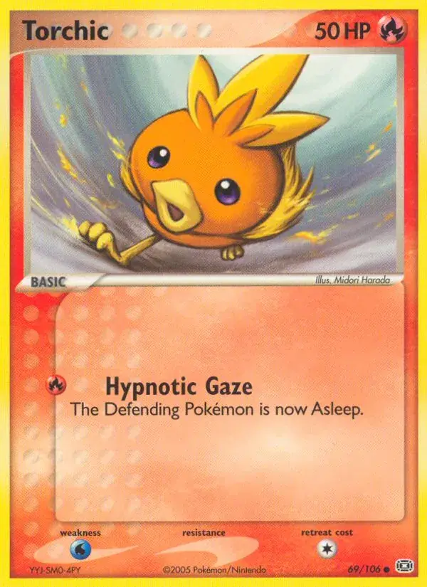 Torchic - 69/107 - Emerald