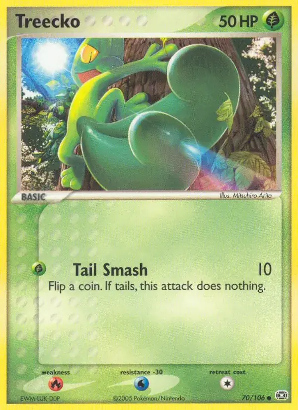 Treecko - 70/107 - Emerald