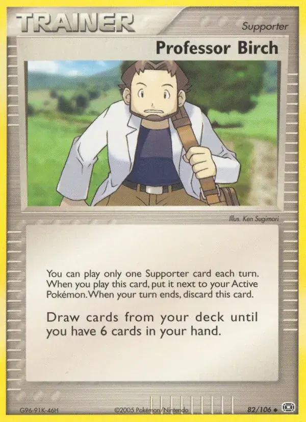 Professor Birch - 82/107 - Emerald