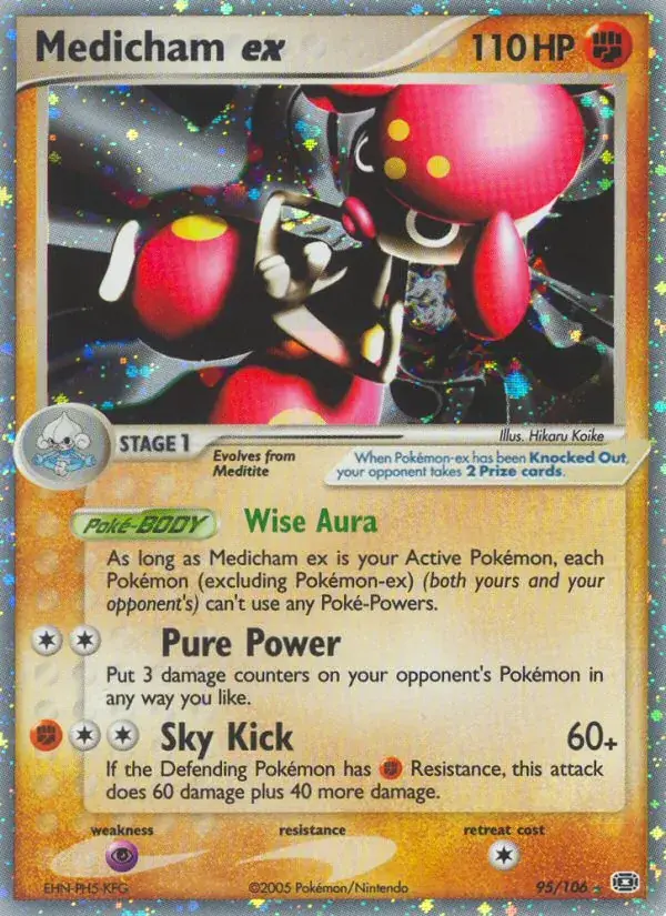 Medicham ex - 95/107 - Emerald