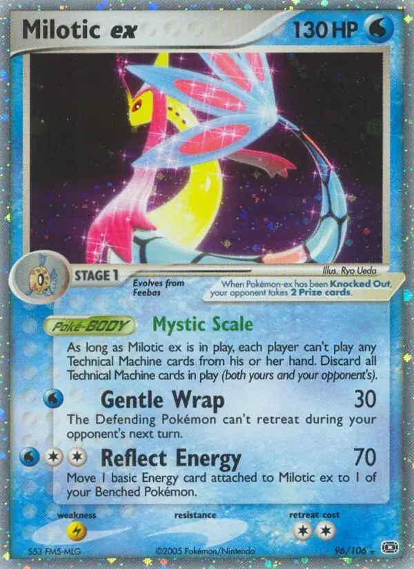 Milotic ex - 96/107 - Emerald