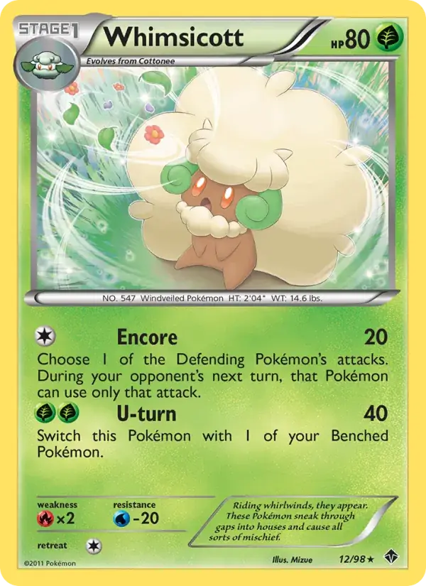 Whimsicott - 12/98 - Emerging Powers