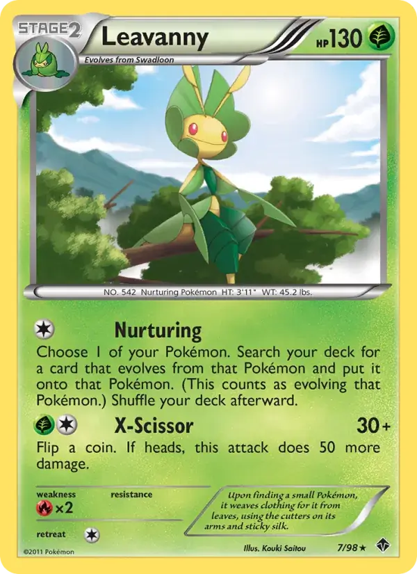 Leavanny - 7/98 - Emerging Powers