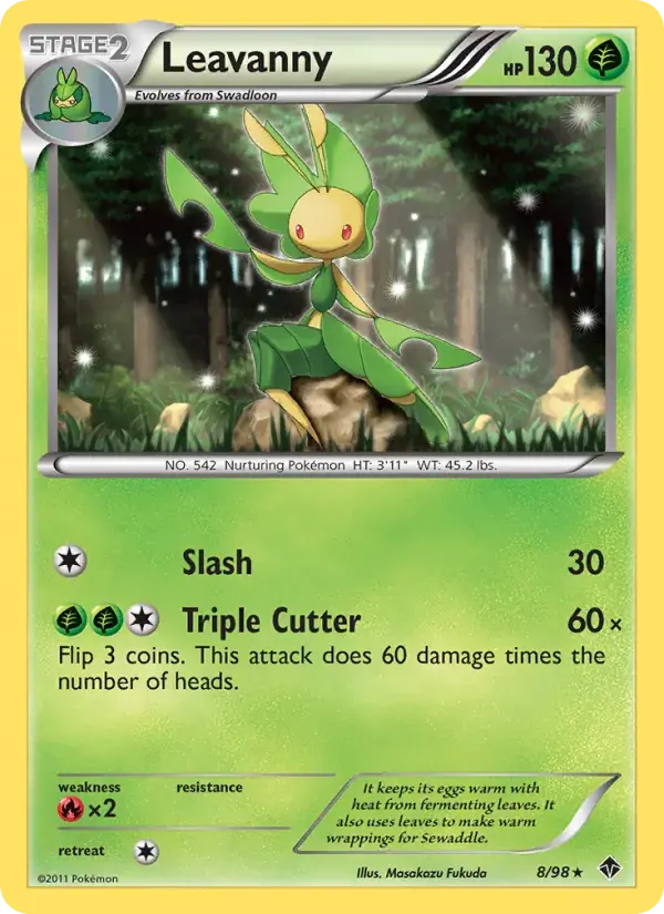Leavanny - 8/98 - Emerging Powers