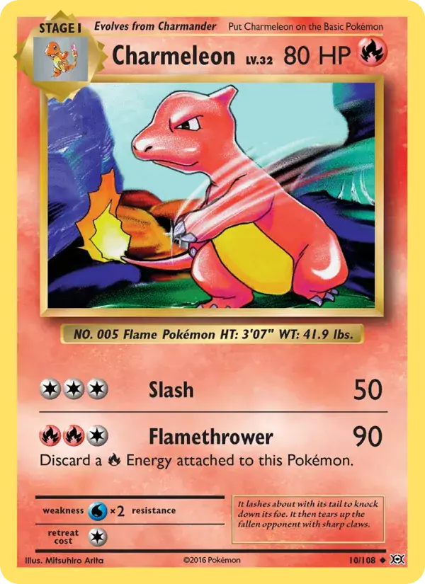 Charmeleon - 10/113 - Evolutions