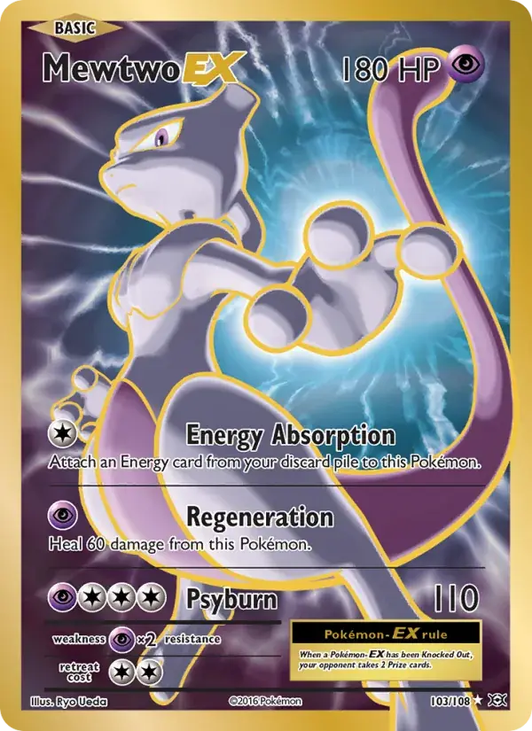 Mewtwo EX - 103/113 - Evolutions