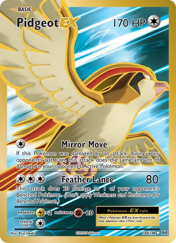 Pidgeot EX - 104/113 - Evolutions