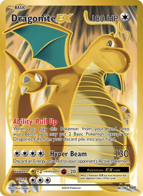 Dragonite EX - 106/113 - Evolutions