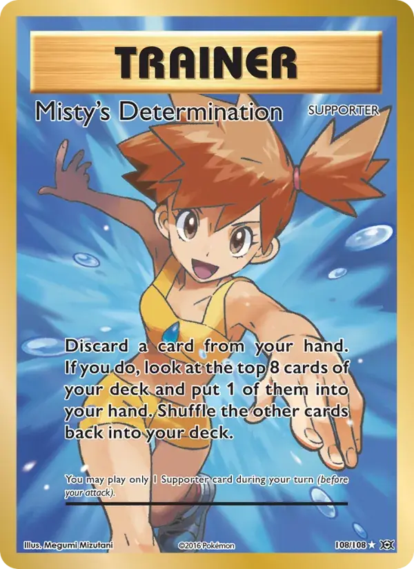 Misty's Determination - 108/113 - Evolutions