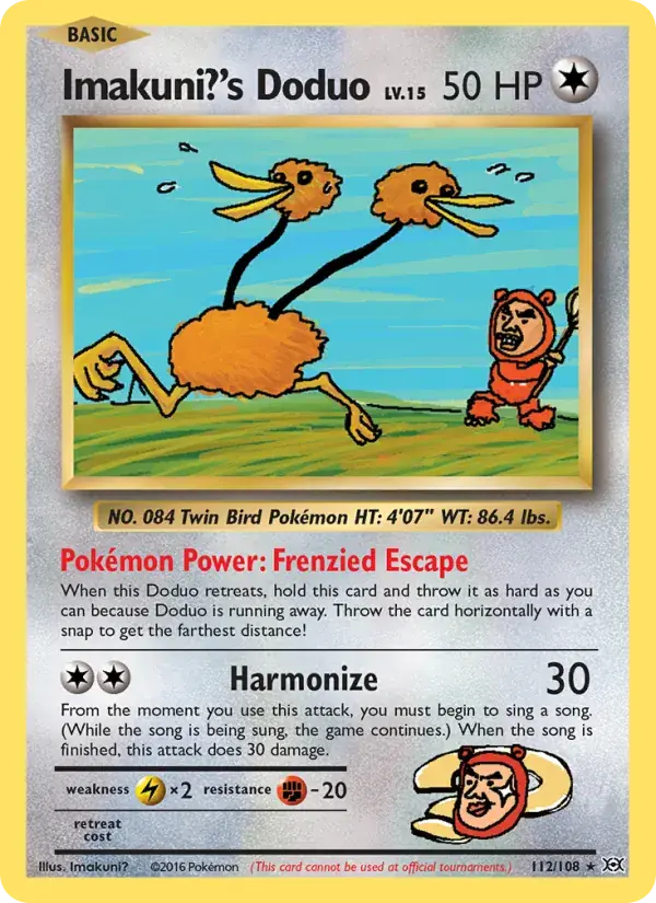 Imakuni?'s Doduo - 112/113 - Evolutions
