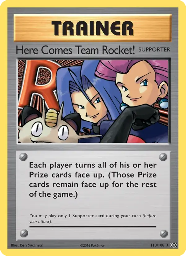 Here Comes Team Rocket! - 113/113 - Evolutions