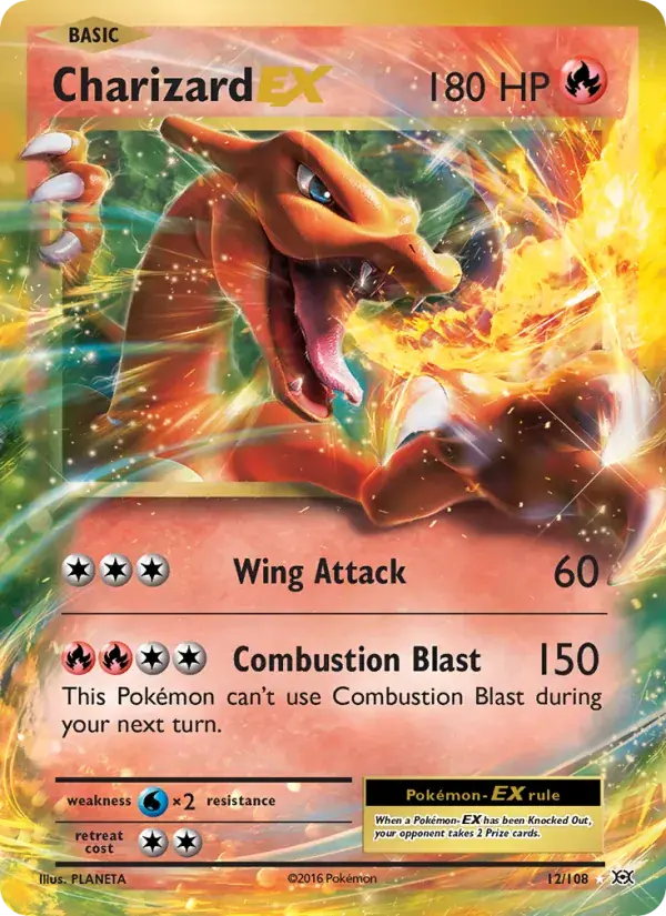 Charizard EX - 12/113 - Evolutions