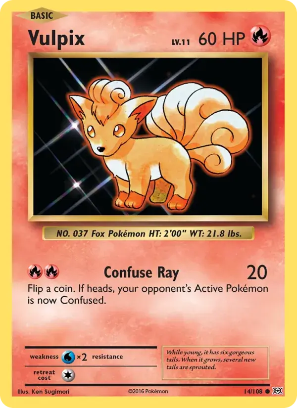 Vulpix - 14/113 - Evolutions