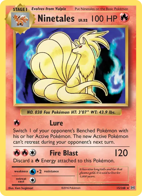 Ninetales - 15/113 - Evolutions