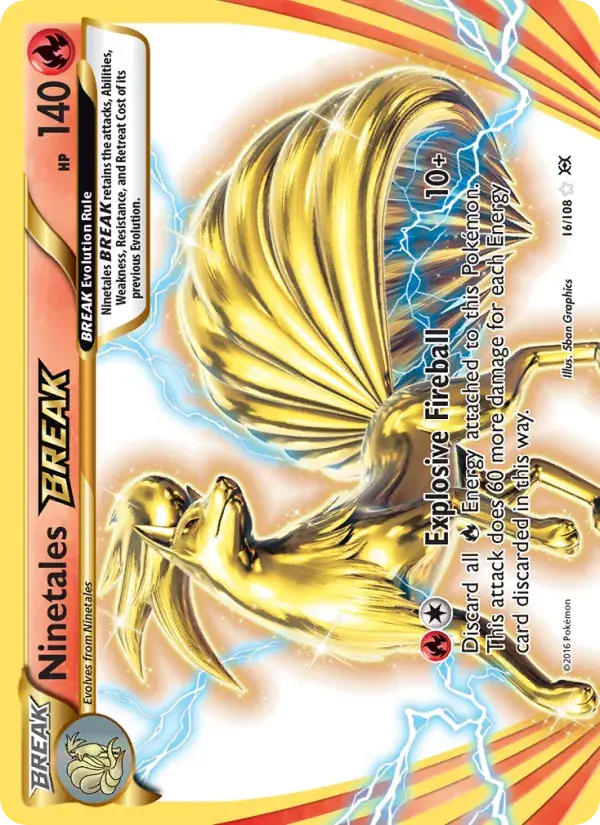 Ninetales BREAK - 16/113 - Evolutions