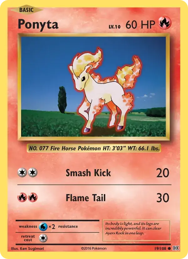 Ponyta - 19/113 - Evolutions