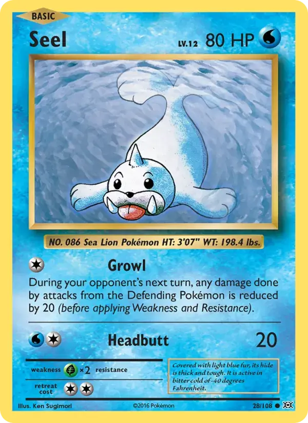 Seel - 28/113 - Evolutions