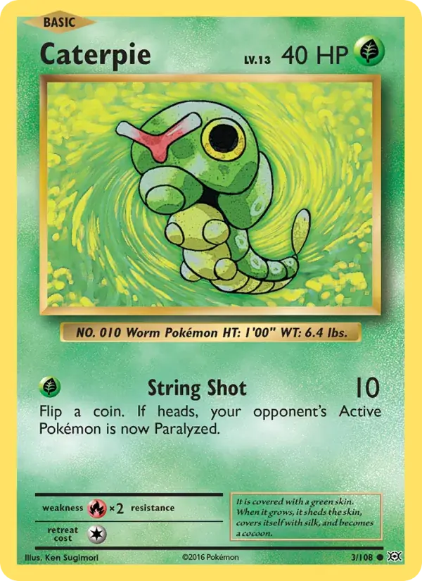 Caterpie - 3/113 - Evolutions