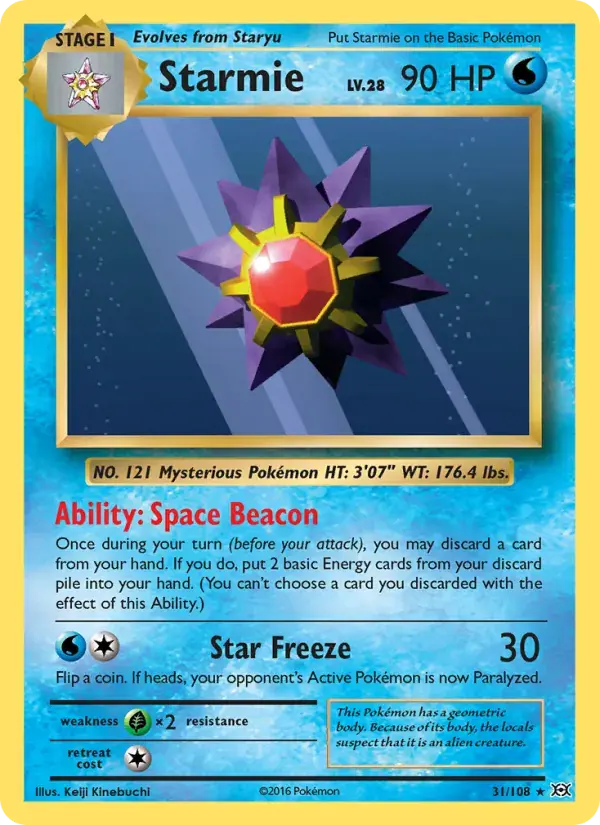 Starmie - 31/113 - Evolutions
